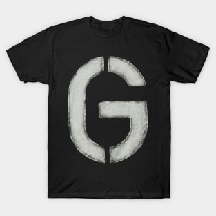G Vintage Stencil T-Shirt